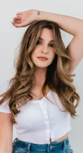 Defined beauty makeup with voluminous waves, a perfect look to master in Ottawa Group Cosmetic Workshops by Waring Makeup.