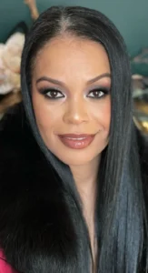 Classic smoky eye makeup and flawless complexion, a skill taught in Ottawa Makeup Workshops by Waring Makeup.