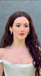 Elegant soft glam makeup with flowing hair and radiant beauty, styled by Waring Makeup, Ottawa Graduation Makeup Artist.