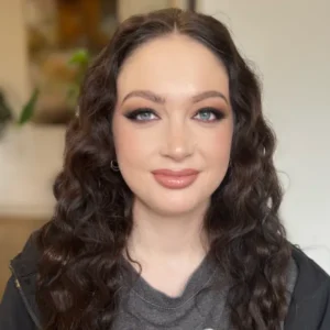 Soft Glam Makeup on Athlete Before Ottawa Fitness Photoshoot