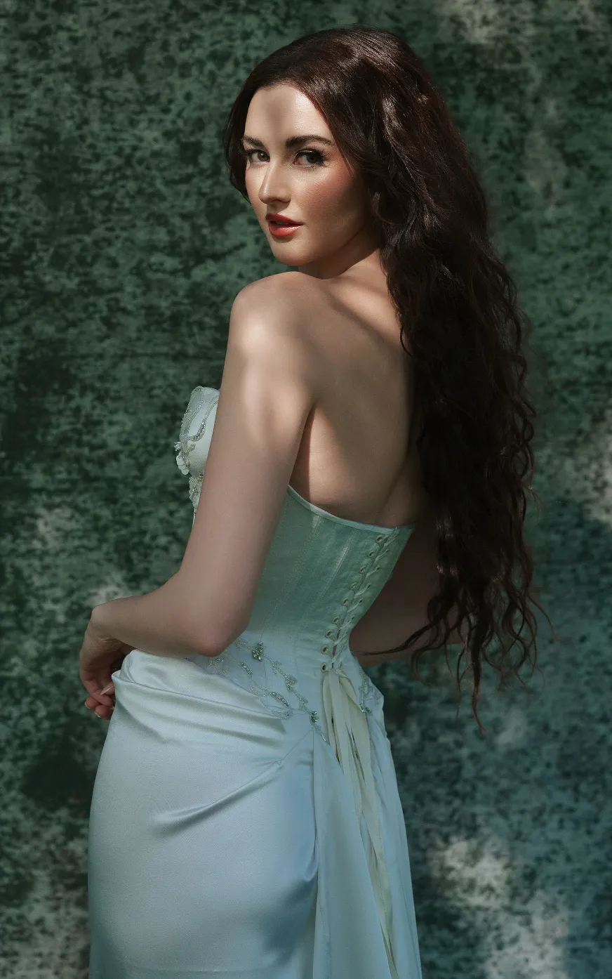 Wedding & Bridal Makeup by Waring Makeup - Ottawa Bridal Makeup Artist Bride in an elegant white gown with long, wavy hair and soft bridal makeup by Waring Makeup, Ottawa Bridal Makeup Artist.